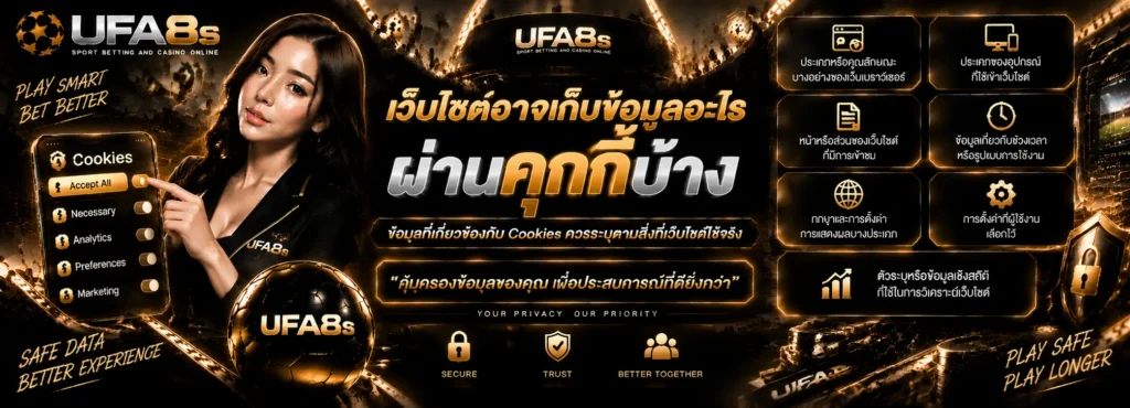 นโยบายคุกกี้ เว็บแทงบอล